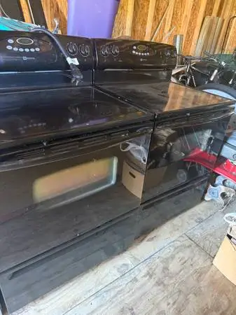2 Maytag Electric Stove / Ovens (black)