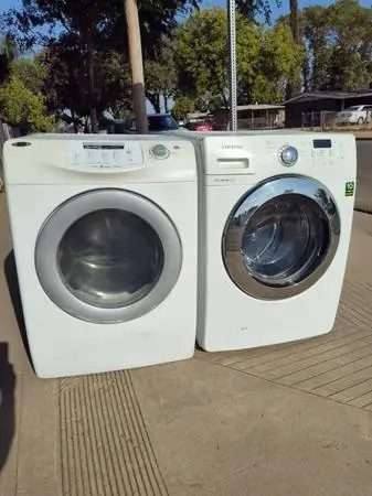 Washer and Electric Dryer ($350 delivery available in Fresno