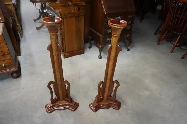 Pair of Candle Stands