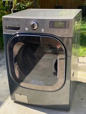 LG Large Capacity Graphite Steel Washer