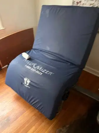 Pivoting chair/ bed combination