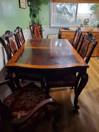 Table and chairs