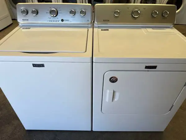 Maytag washer and electric dryer