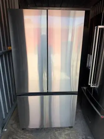 Samsung stainless steel bespoke french door refrigerator