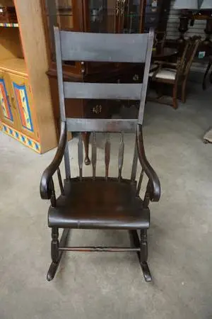 Old Tall Back Rocker