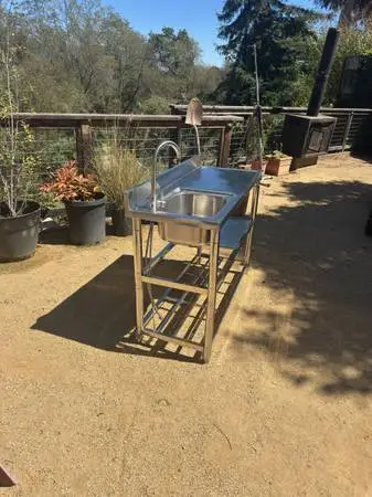 Stainless Steel Sink w/faucet