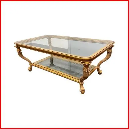Provasi Neoclassical Italian Coffee Table,