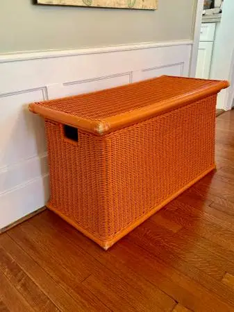 Maine Cottage Wicker Chest