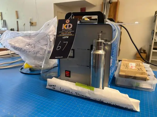 Vapor polisher -from CNC machine prototype shop closure