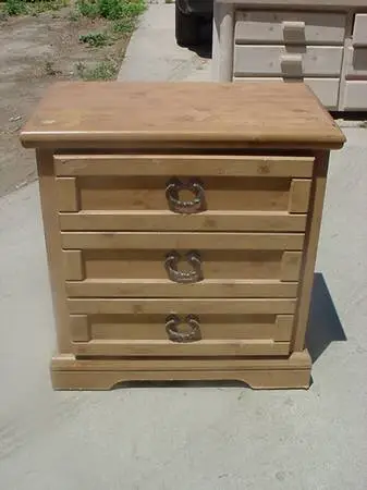 3 drawer dresser nightstand end table