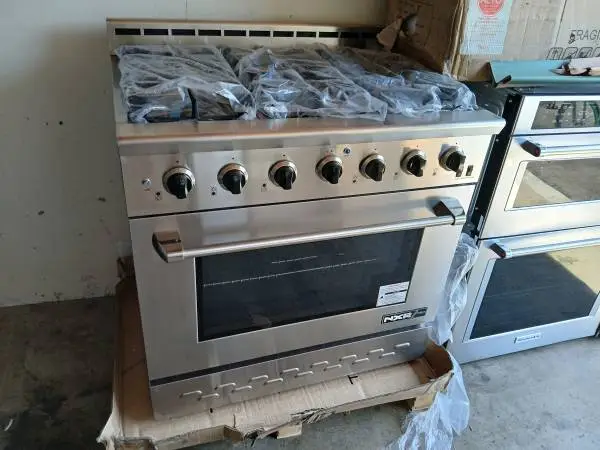 New ! Nxr professional 36 stainless steel gas stove