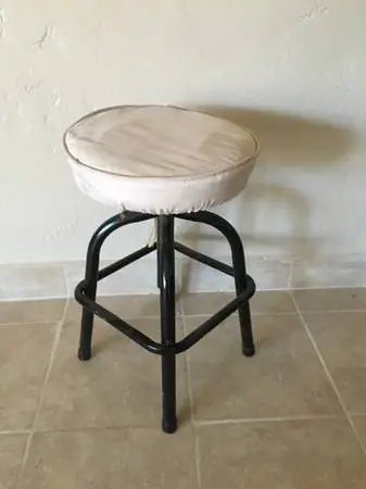 Steel stool