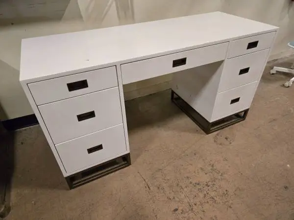Habitat for Humanity Restore – Restoration Hardware White Avalon Desk