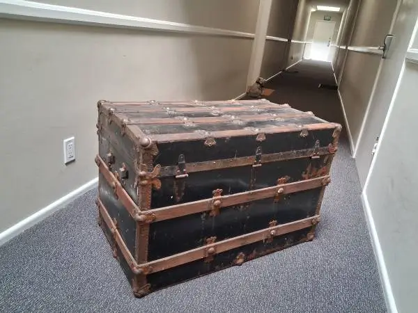 steamer trunk