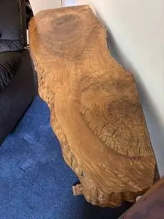 Live Edge White Oak Table