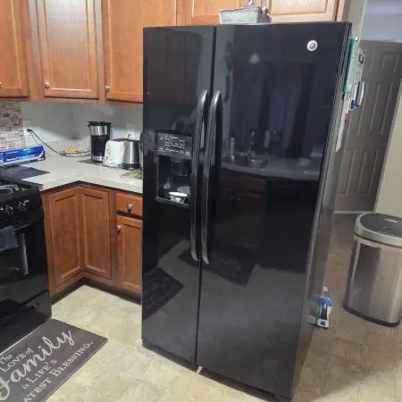 GE Refrigerator and Frigidaire Dishwasher