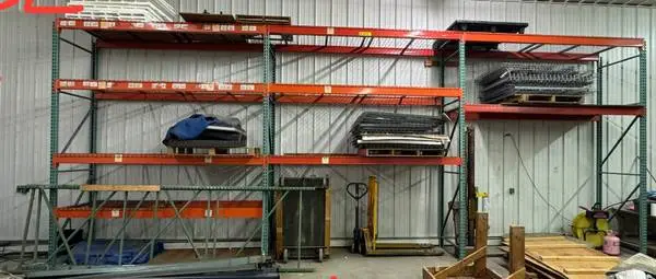 Pallet racking (Interlake/Equipto) Teardrop