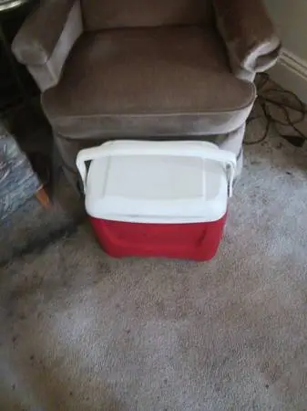 IGLOO COOLER WITH HANDLE
