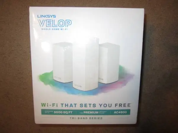 Linksys New Sealed Box Velop Tri-Band Mesh Wi-Fi System Whole Home