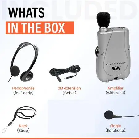 Pocketalker Ultra Hearing Amplifier