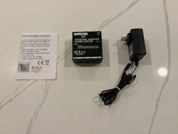 Rolls PS16 Power Center for PM Series Personal Monitors