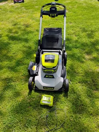 Ryobi Electric Self Propel Lawnmower- Works Great