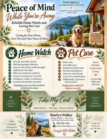 Pet Care and Home Watch