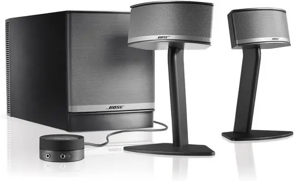 Bose Companion 5 Multimedia Speaker System Graphite/Silver Mfd 9/2025