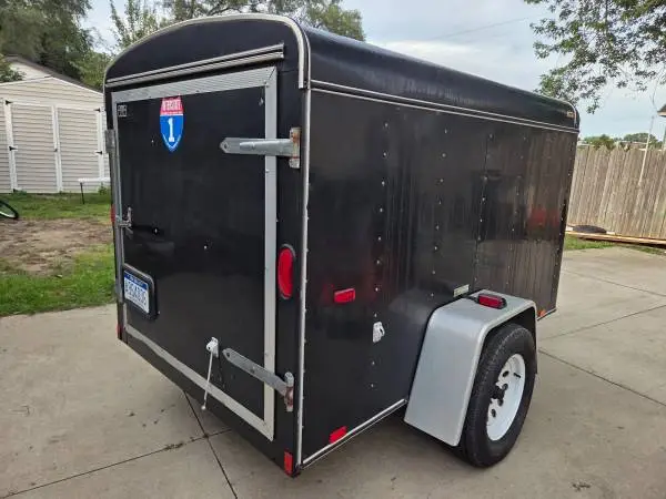 Interested enclosed trailer 5x8