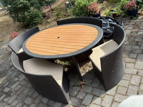 Costco Sirio Venice 5-piece Outdoor Wicker Resin Patio Set