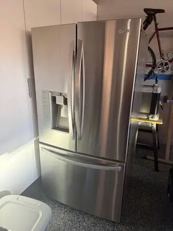 LG stainless steel refrigerator