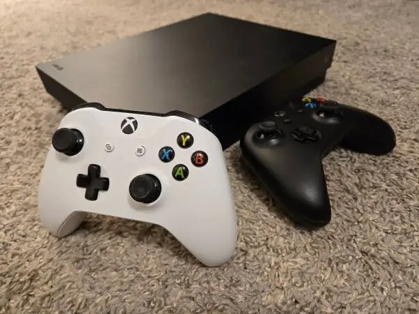 1TB Black Xbox One X Console w/Games