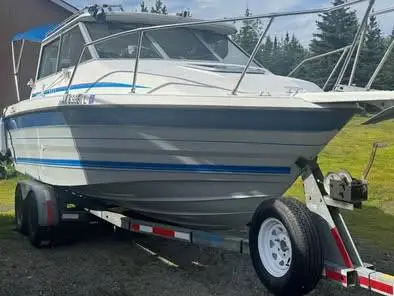 Clean Bayliner Trophy Economical fishing Boat 21ft