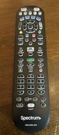 Spectrum UR5U-8780L-BHC CLICKR-5 Universal Replacement Remote Control