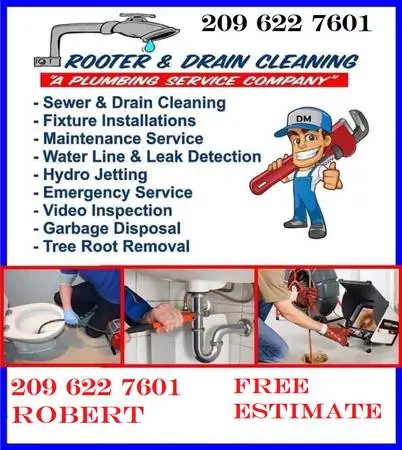 Clogged drains? Got water 💦 leaks? ROBERT THE REAL PLUMBER PLUMBING
