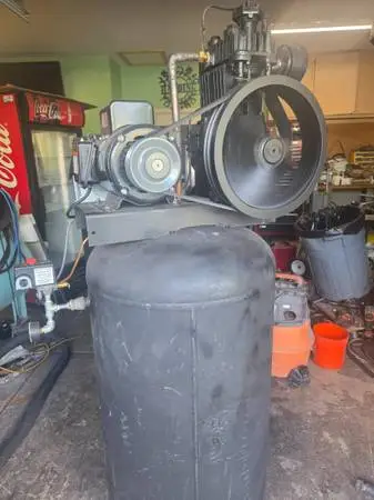 Husky 80 gallon commercial air compressor