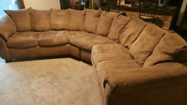 Comfortable Cushiony Sectional Sofa