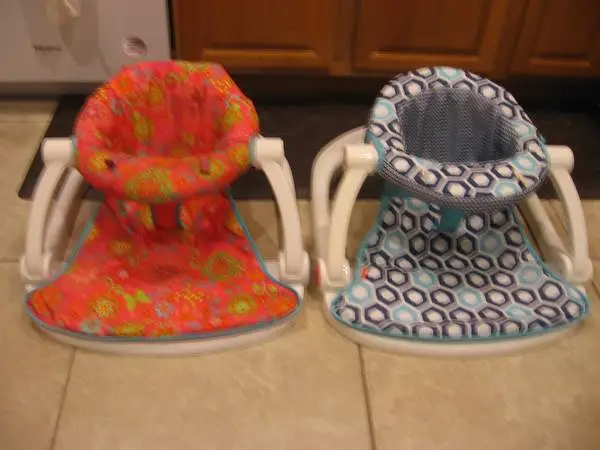 Fisher-Price® Sit-Me-Up Floor Seats - 1Girl & 1Boy