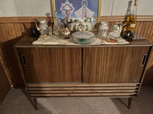 Bar and Stereo Console, 60’s Classic Grundig, Beautiful