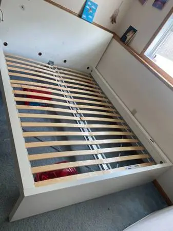 IKEA MALM Qeen Bed For Sale White