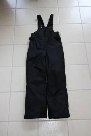 Columbia Ski Bib Youth 14 to 16 black, nearly new