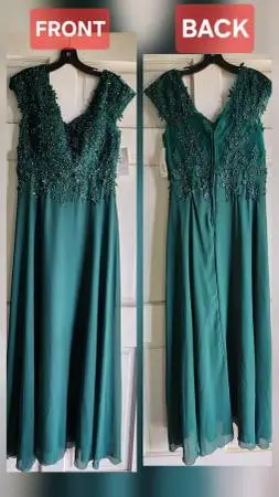 HUNTER GREEN DRESS