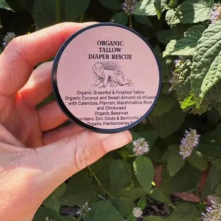 Organic Tallow Diaper Rash Cream