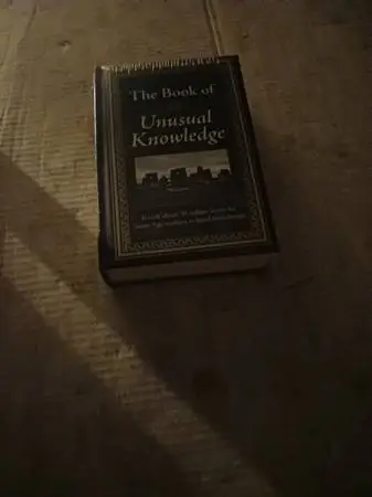NEW IN CELLAPHANE UNUSAL KNOWLEGGE