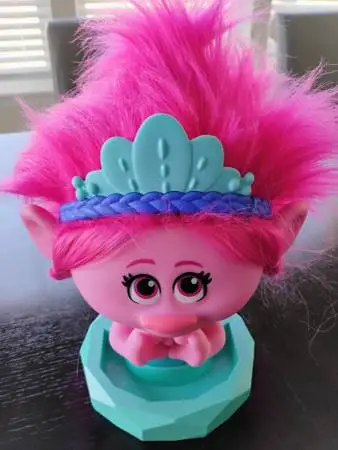 PRINCESS POPPY DOLL PINK HAIR 10 TROLLS BY JUST PLAY 2023