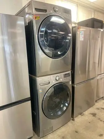 Lg steam washer and dryer electric 220v