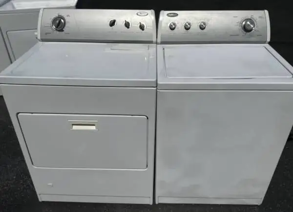 Whirlpool washer and gas dryer