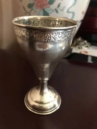 Silver cup