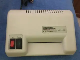Smith Corona Laminator