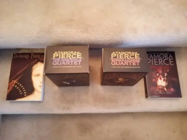 Tamara Pierces Song of the Lioness and The Immortals Box Sets